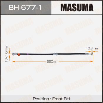 BH6771 MASUMA Тормозной шланг