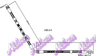 H8144 KAWE Тормозной шланг