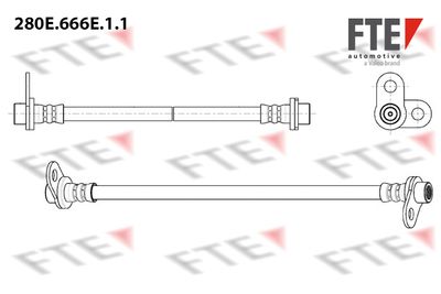 280E666E11 FTE Тормозной шланг