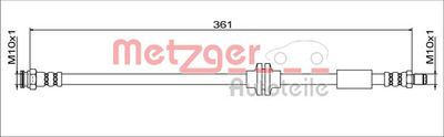 4111779 METZGER Тормозной шланг