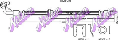 H6851Q KAWE Тормозной шланг