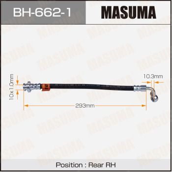 BH6621 MASUMA Тормозной шланг