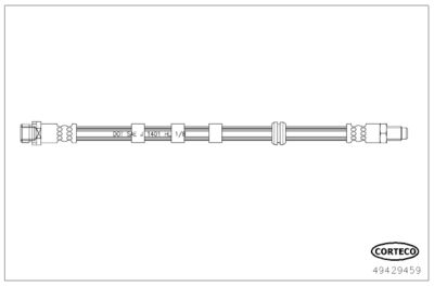 49429459 CORTECO Тормозной шланг