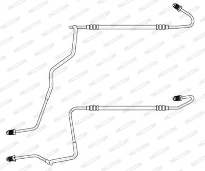 FHY2871 FERODO Тормозной шланг