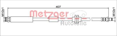 4111801 METZGER Тормозной шланг