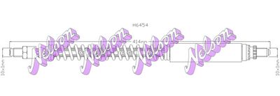 H6454 KAWE Тормозной шланг