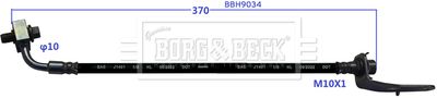 BBH9034 BORG & BECK Тормозной шланг