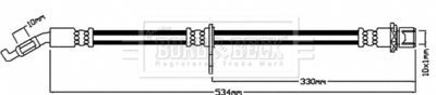 BBH8086 BORG & BECK Тормозной шланг