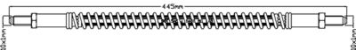 JBH1079 JURATEK Тормозной шланг
