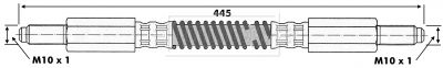 BBH6388 BORG & BECK Тормозной шланг