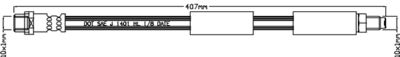 JBH1112 JURATEK Тормозной шланг