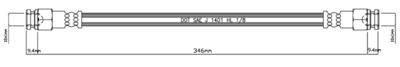 VBH783 MOTAQUIP Тормозной шланг