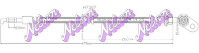 H7307 KAWE Тормозной шланг