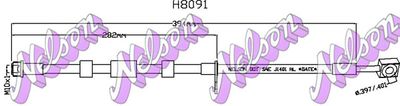 H8091 KAWE Тормозной шланг