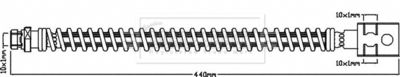 BBH8457 BORG & BECK Тормозной шланг