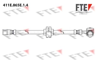 9240952 FTE Тормозной шланг