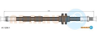 4112091 ADRIAUTO Тормозной шланг