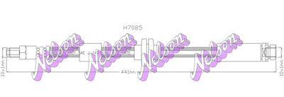 H7085 KAWE Тормозной шланг