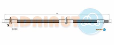 081220 ADRIAUTO Тормозной шланг