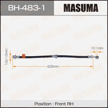 BH4831 MASUMA Тормозной шланг