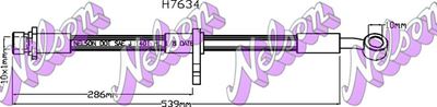 H7634 KAWE Тормозной шланг