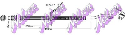 H7407 KAWE Тормозной шланг