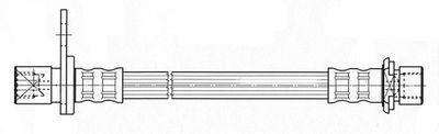 512381 CEF Тормозной шланг