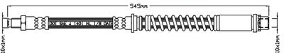 JBH1223 JURATEK Тормозной шланг