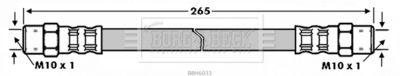 BBH6033 BORG & BECK Тормозной шланг