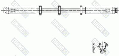 9001299 GIRLING Тормозной шланг