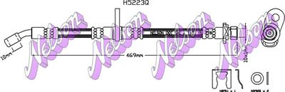 H5223Q KAWE Тормозной шланг