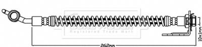 BBH8001 BORG & BECK Тормозной шланг