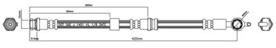 VBH858 MOTAQUIP Тормозной шланг