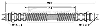 BBH7459 BORG & BECK Тормозной шланг