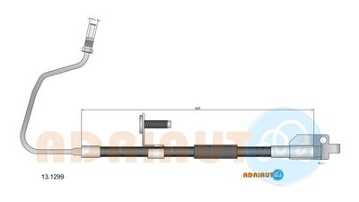 131299 ADRIAUTO Тормозной шланг