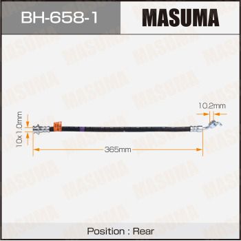 BH6581 MASUMA Тормозной шланг