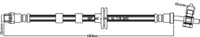 JBH1047 JURATEK Тормозной шланг