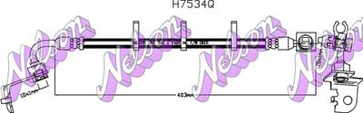 H7534Q KAWE Тормозной шланг