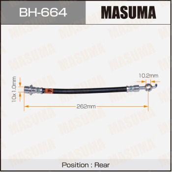 BH664 MASUMA Тормозной шланг