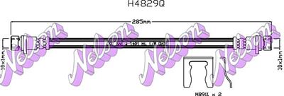 H4829Q KAWE Тормозной шланг