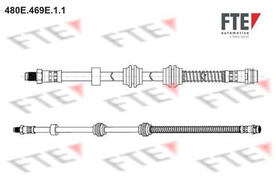 9240686 FTE Тормозной шланг