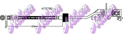 H7278Q KAWE Тормозной шланг