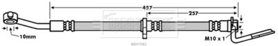 BBH7682 BORG & BECK Тормозной шланг