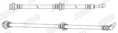 173116J JURID Тормозной шланг