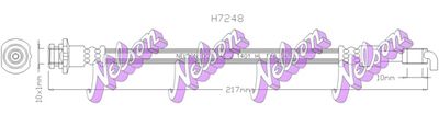 H7248 KAWE Тормозной шланг