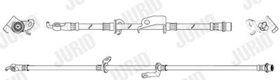 173276J JURID Тормозной шланг