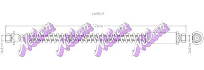 H4569 KAWE Тормозной шланг