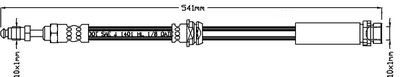 JBH1061 JURATEK Тормозной шланг