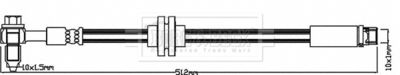 BBH8365 BORG & BECK Тормозной шланг