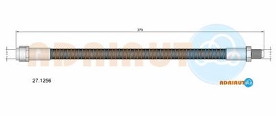 271256 ADRIAUTO Тормозной шланг